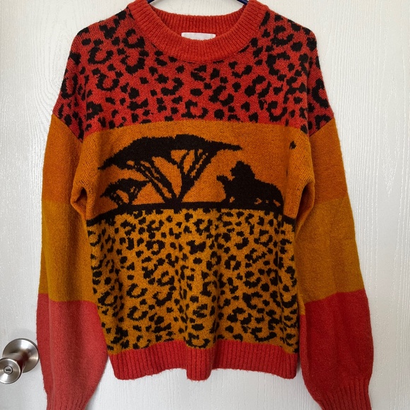Disney MINKPINK The Lion King Sweater Size Small - Picture 1 of 4